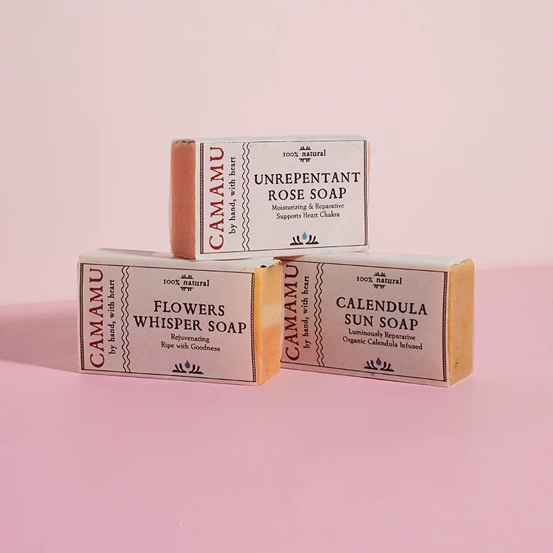Handcrafted Natural Soap Bars by Camamu