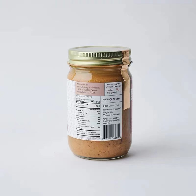 Small-Batch Oregon Hazelnut + Almond Butter by Ground Up pdx